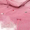 ESPRIT Satin Bettwäsche JOELLE Rot 140 x 200 cm Produktbild-Vorschau 5
