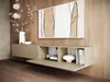 A modern living room with a wall-mounted TV lowboard. Náhľad obrázku produktu