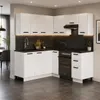 ULWEHOME | Eckküche 300 cm Mattweiß, L-Küche Produktbild-Vorschau 1