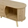Merax TV Lowboard erbsenförmig mit Rillenoptik, TV-Schrank Produktbild-Vorschau 9