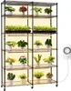 Étagère à plantes VEVOR avec lampe de culture, support à Voir les images du produit 2