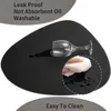Tischsets Leder und Untersetzer, Tischsets Abwaschbar Rund Produktbild-Vorschau 3
