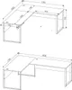 Komplettbüro MEMPHIS IV 8-teilig Front Artisan Eiche Korpus Produktbild-Vorschau 12