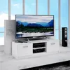 TV-Schrank 120cm breit Lowboard mit matter Oberfläche Produktbild-Vorschau 2