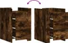 vidaXL Nachttisch Räuchereiche 45x50x65 cm Holzwerkstoff Produktbild-Vorschau 7