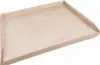 A wooden cutting board or work surface, likely for baking or dough preparation. Produktbild-Vorschau