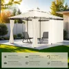 Tonnelle Emine 4 x 3 m - crème Voir les images du produit 2