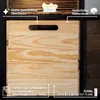 Creative Deco 4 x Holzkiste Natur | passend für alle Produktbild-Vorschau 4