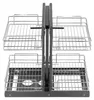 Organizador para armarios de cocina VEVOR con 2 niveles y 4 Vista previa de la imagen del producto 1