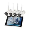Kit de vigilancia con 4 cámaras WiFi FullHD y grabador Tuya Vista previa de la imagen del producto 1