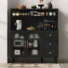Highboard Küchenschrank mit verstellbaren Regalen Produktbild-Vorschau 1