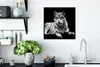 MuchoWow® Gerahmtes Poster Wildlife - Wolf - Schwarz - Weiß Produktbild-Vorschau 3