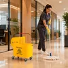 HOMCOM Carrello per la pulizia Secchio per la pulizia Anteprima dell’immagine prodotto 8