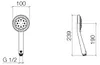 Dornbracht 28014979-06 Handbrause 7,6 l/min Serienneutral Produktbild-Vorschau 2