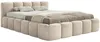 Selsey Cloudy Low - Polsterbett 200x200 cm, hell mit Produktbild-Vorschau 1