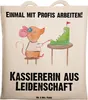 Mr. & Mrs. Panda Shopping Tasche Kassiererin Leidenschaft - Produktbild-Vorschau 1