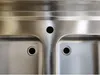 Spültisch Aus Edelstahl, Zwei Becken Mitte, 200 X 60 Produktbild-Vorschau 3