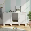 tectake® Katzenschrank Freya versteckte Eingänge an den Produktbild-Vorschau 7