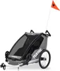 FUXTEC Fahrradanhänger FX-FA1 Sportfux - 2 Sitzplätze | Produktbild-Vorschau 1