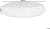 BELIANI Pouf Natur ⌀ 40 cm Rund aus Wasserhyazinthe im Boho Produktbild-Vorschau 3