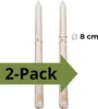 TIMBERMIK ø 8cm 2-Pack Spitze Holzpalisaden Länge: 240 cm Produktbild-Vorschau 3