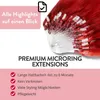 Microring Extensions Premium pravý vlas #0/44 intenzívna Náhľad obrázku produktu 3