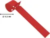 CombiCraft PVC Schlaufenetiketten 120x13mm - Rot - 1000 Produktbild-Vorschau 3