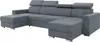 MEBLINI Schlafcouch mit Bettkasten - Ecksofa mit Produktbild-Vorschau 1