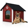 QLS Hundehütte 104x74 cm Größe XL isoliert aus Holz für Produktbild-Vorschau 6