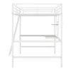 Hochbett, 90x200cm Bettgestell Metallbett, Eisenbett, Produktbild-Vorschau 8