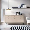 MOLLY Kommode, Modern, Beige, 83x154x39 cm, 3 Türen mit Produktbild-Vorschau 2