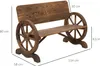 Outsunny Gartenbank Sitzbank Gartenmöbel Armlehne Produktbild-Vorschau 3