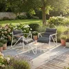 Set di mobili da giardino ML-Design, 3 pezzi, Anteprima dell’immagine prodotto 9