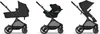Cybex Eos Basic 3-in-1 Kinderwagen Schwarz + Adapter + Aton Produktbild-Vorschau 1