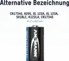 ANSMANN Lithium Batterie CR123A 3V, 10 Stück, Produktbild-Vorschau 2