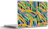 MuchoWow® Laptop Aufkleber Sticker Cover Dschungel - Muster Produktbild-Vorschau 1