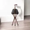 Gehstock mit Sitz Fläche Spazierstock Stuhl klappbar Produktbild-Vorschau 4
