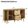 Merax Sideboard mit 2 Schiebetüren und 2 Schubladen, Produktbild-Vorschau 10
