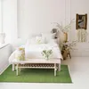Tappeto in iuta e cotone con frange verde scuro 80x150 Anteprima dell’immagine prodotto 2