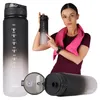 FIT4MED | Sportbidon - Grau - 1l - Mit Messskala - Produktbild-Vorschau 9