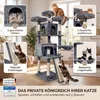 Foxdevil by xonic® Stabiler Kratzbaum für Katzen [165 cm] - Produktbild-Vorschau 2