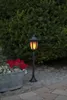 Lanterna solare Flame, nera, sensore crepuscolare, H 63cm Anteprima dell’immagine prodotto 14