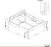 TUGA-Holztech Massivholzbett Doppelbett "Nannerl" 180 200 Produktbild-Vorschau 5