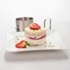 STONELINE® Anelli da dessert tondi set da 8 pezzi | acciaio Anteprima dell’immagine prodotto 7