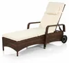 Mucola Sonnenliege Rattan Gartenliege Rattanmöbel Terrassen Produktbild-Vorschau 8