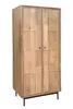SIT Möbel Schrank mit 2 Türen | Mango natur, Metallgestell Produktbild-Vorschau 2