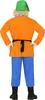 A person wearing a costume, shown from the back. Produktbild-Vorschau