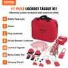 VEVOR Electrical Lockout-Tagout-Kit, kit di sicurezza di 47 Anteprima dell’immagine prodotto 2