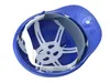 The inside of a blue hard hat is shown against a white background. Náhled obrázku produktu