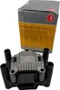 A car ignition coil and its packaging are shown against a white background. Produktbild-Vorschau